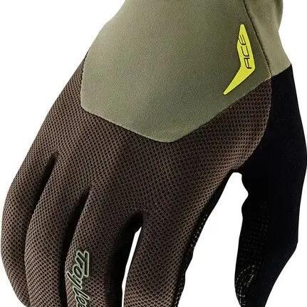 Troy Lee Designs Ace Sram Green Long Gloves