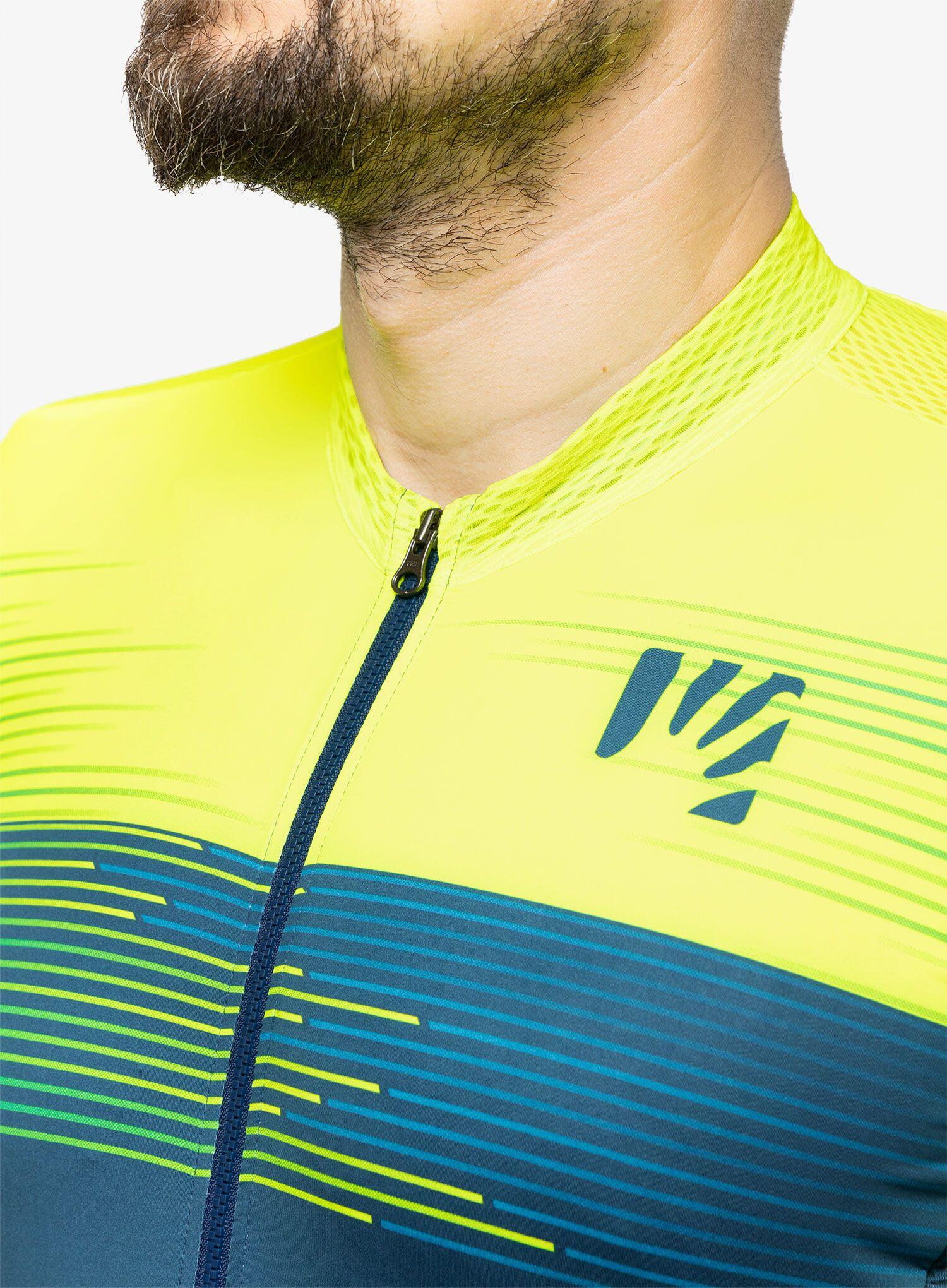 Koszulka na rower Karpos Green Fire Jersey 5/7