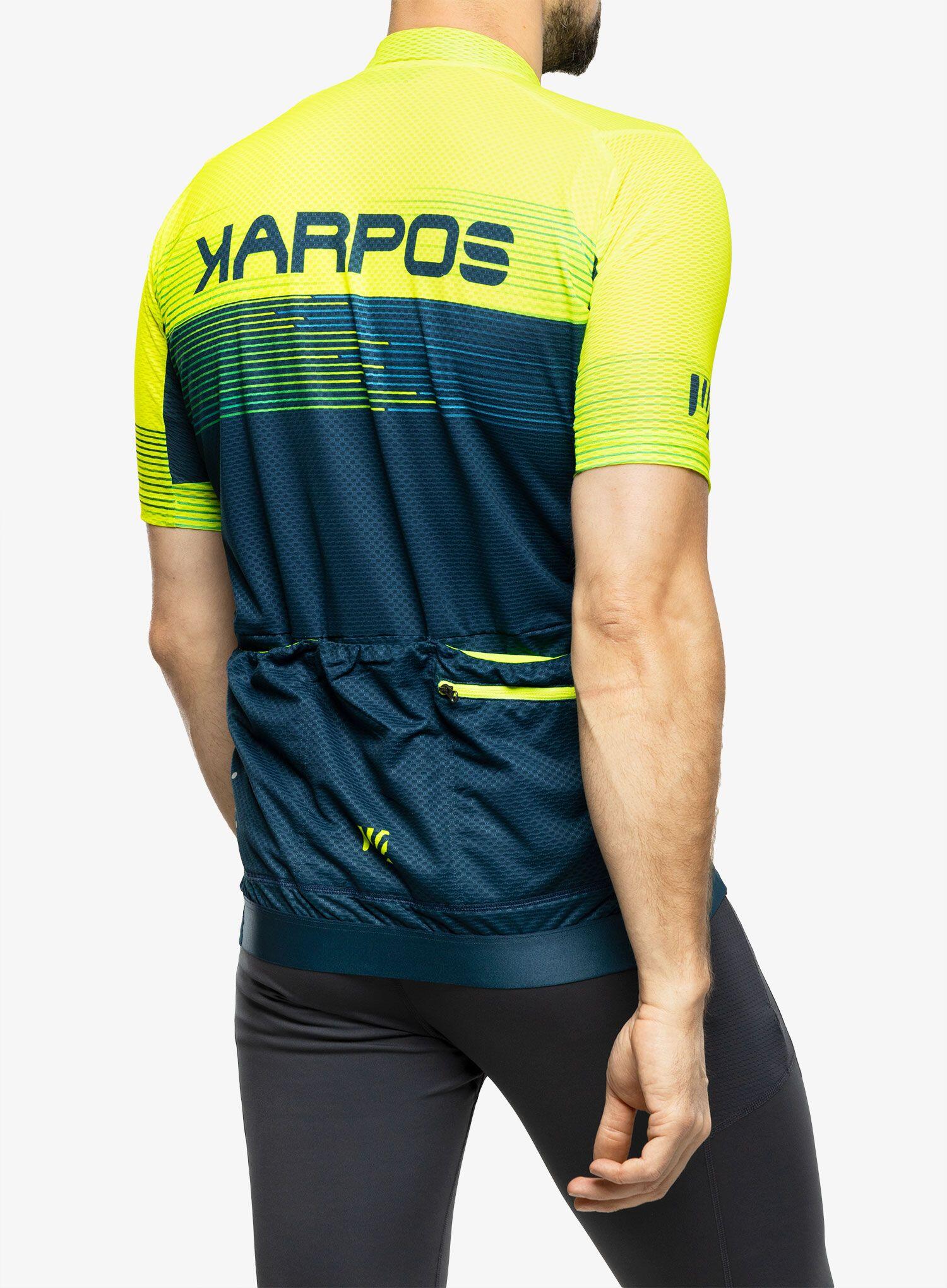 Koszulka na rower Karpos Green Fire Jersey 4/7
