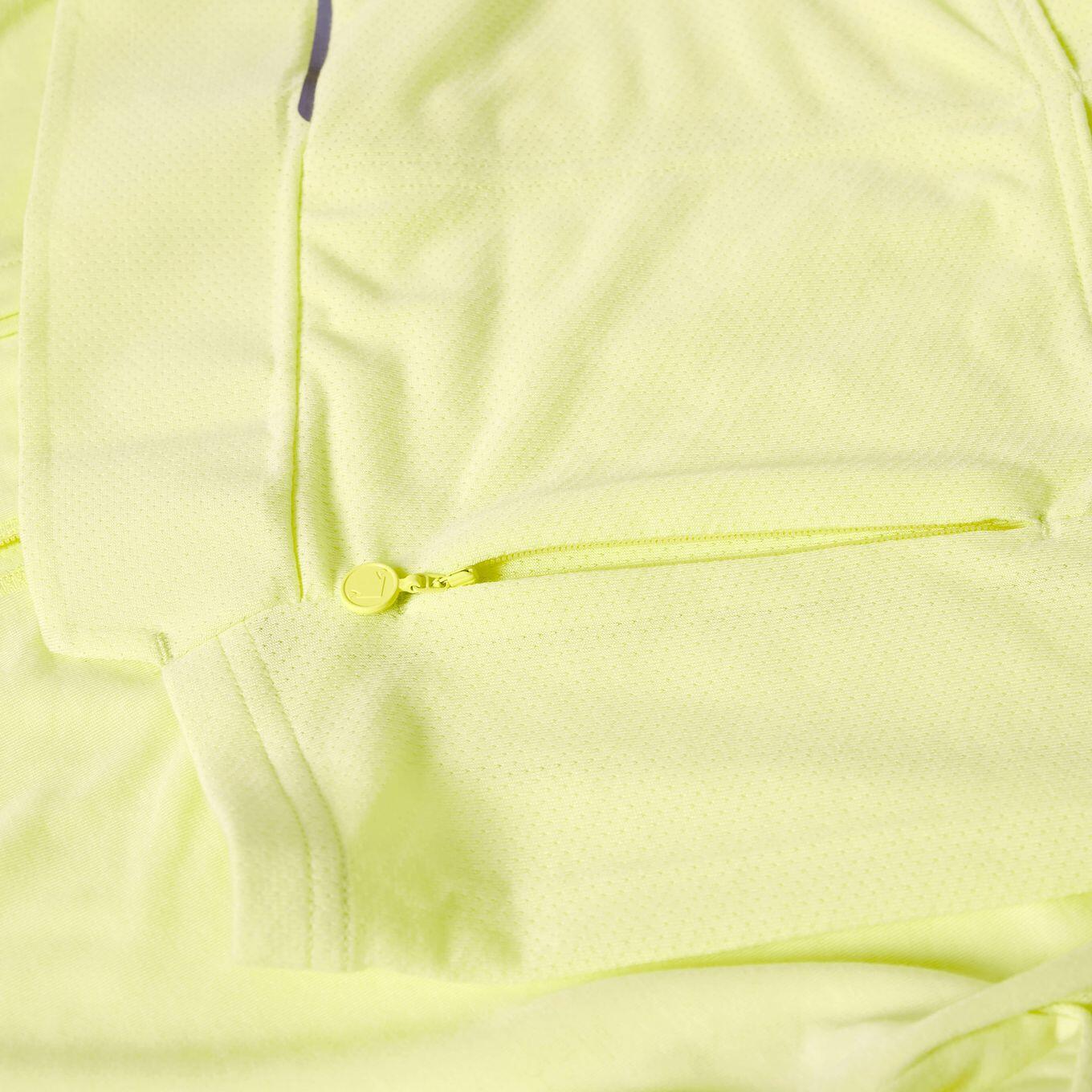 Maillot Manches Courtes Endura Loop Full Zip Jaune Homme 4/4