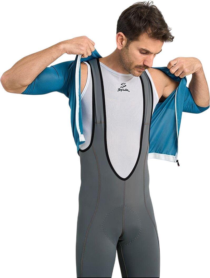Spiuk Anatomic heren shirt met korte mouwen, blauw 2/4