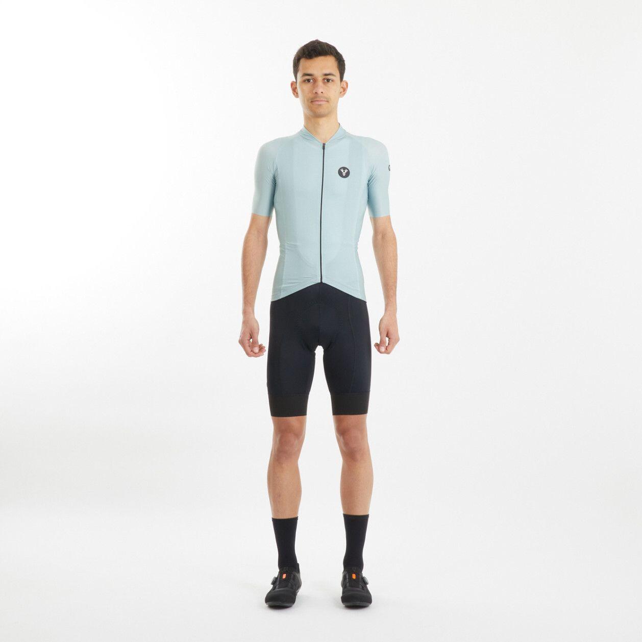 Maillot Manches Courtes LeBram Galibier Vert-de-Gris 4/4