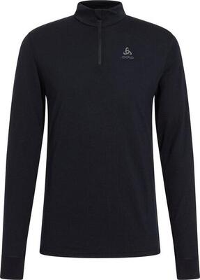Natural merino 200 basislaag met halve rits en lange mouwen odlo