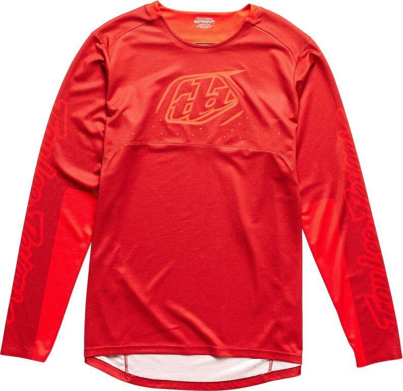 Maglia a maniche lunghe Troy Lee Designs Sprint Icon Orange 3/6