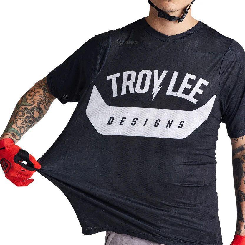 Troy Lee Designs Skyline Aircore Kurzarmtrikot Schwarz 3/6