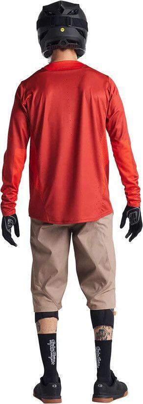 Maglia a maniche lunghe Troy Lee Designs Sprint Icon Orange 6/6
