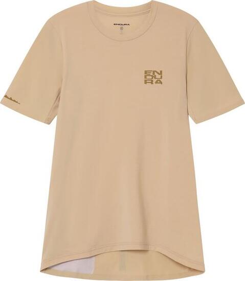 T-Shirt Technique Endura Alltrack Ride Beige Homme