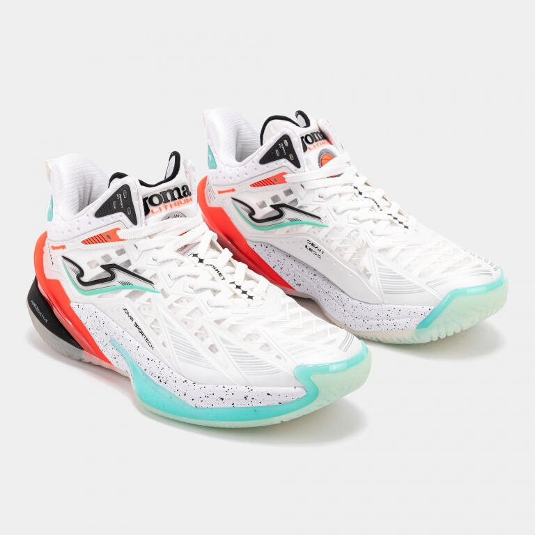 Zapatillas Baloncesto Hombre Joma Lithium 25 Blanco 2/5