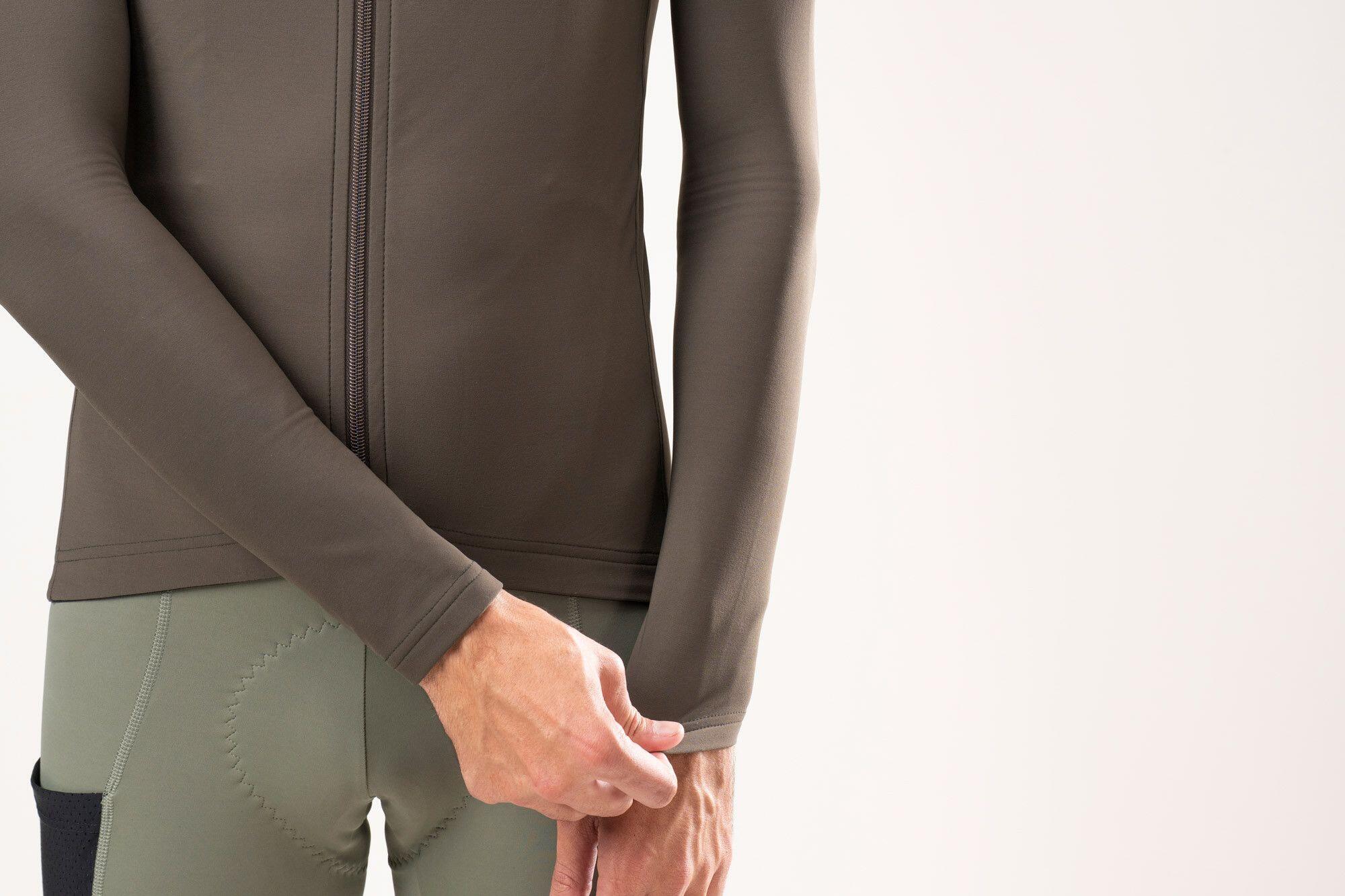 Maillot Manches Longues LeBram Off-Road Mi-Saison Vert Kaki 4/7