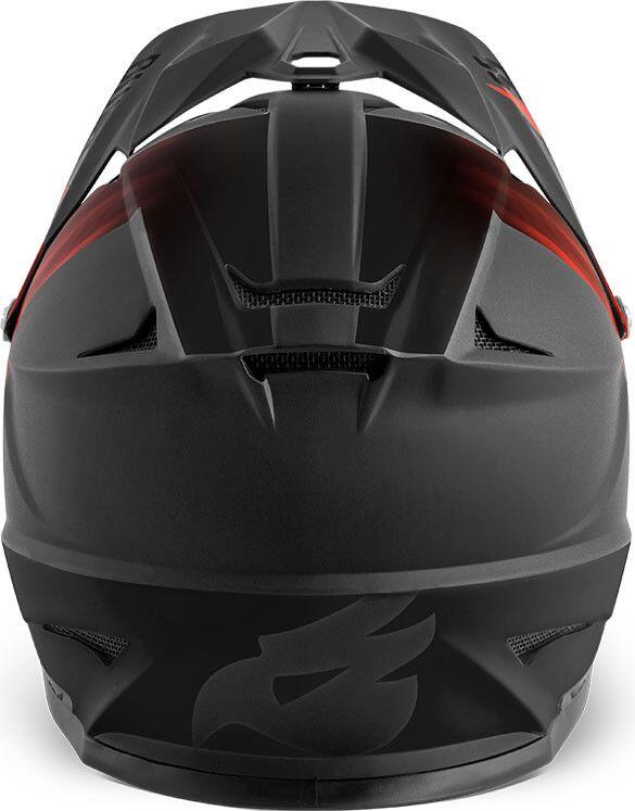 Casque Intégral Blugrass Intox Noir / Rouge 2022 3/4