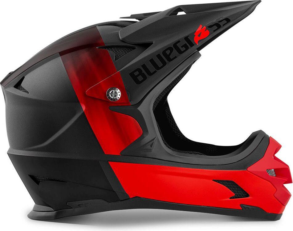 Casque Intégral Blugrass Intox Noir / Rouge 2022 2/4
