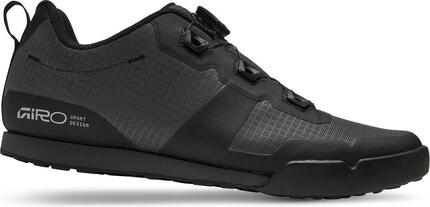 Chaussures VTT pour Pédale Plate Giro Tracker BOA Noir