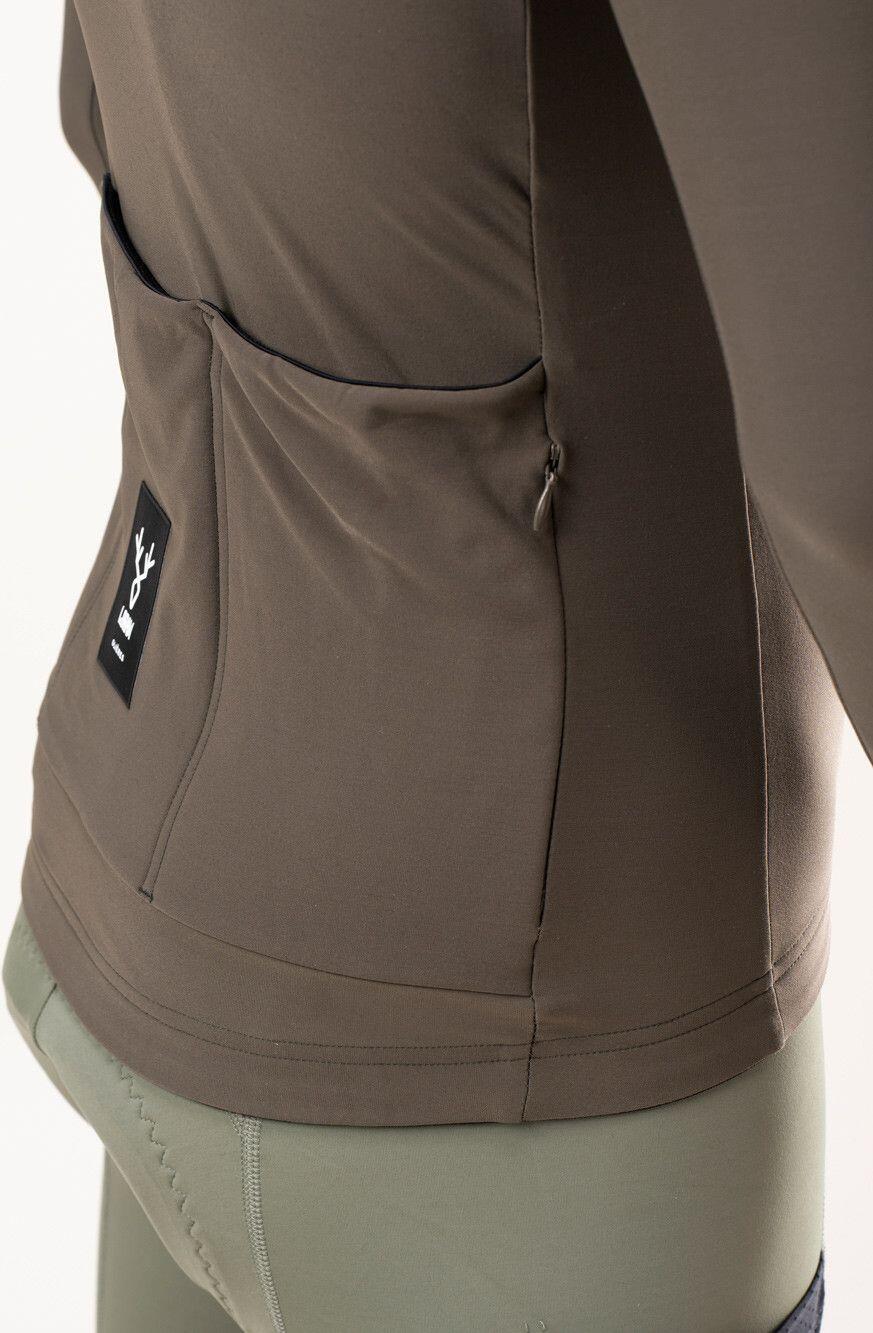 Maillot Manches Longues LeBram Off-Road Mi-Saison Vert Kaki 6/7
