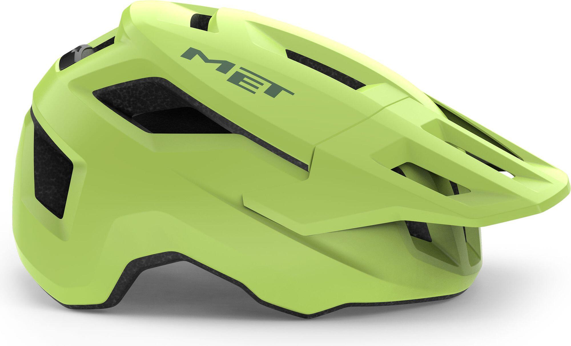 Casque VTT MET Shelter Mips Vert Lime 2/4