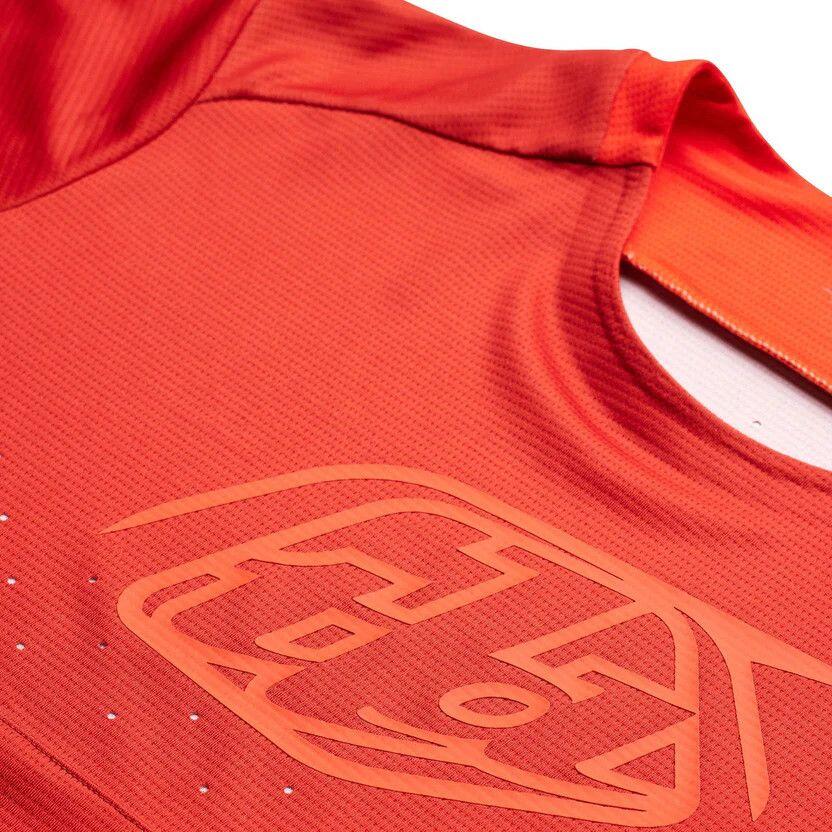 Maglia a maniche lunghe Troy Lee Designs Sprint Icon Orange 4/6