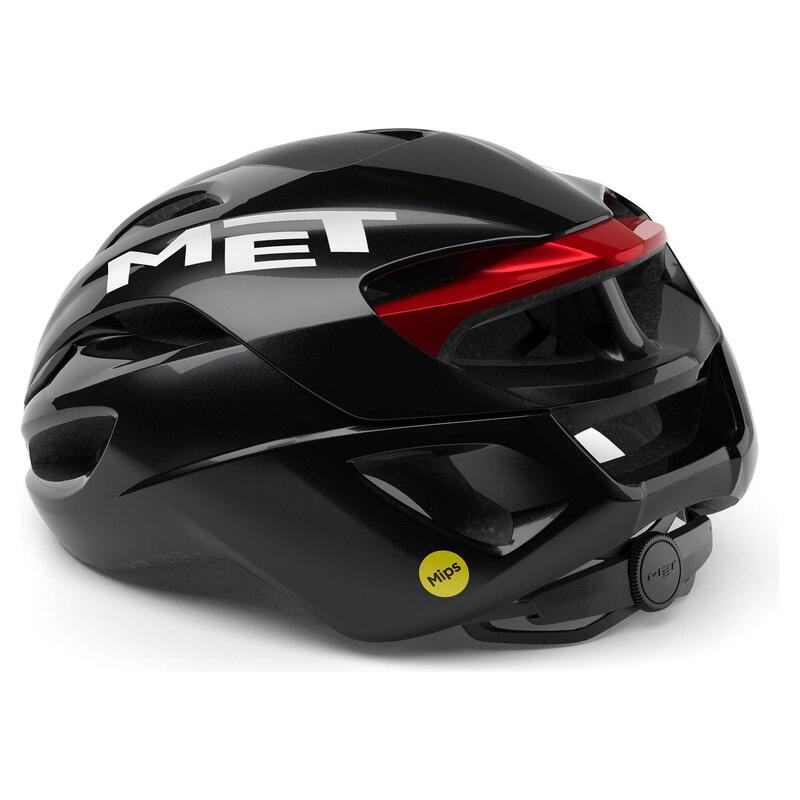 Casques Route CASQUE Rivale Mips® Black Red | Glossy
