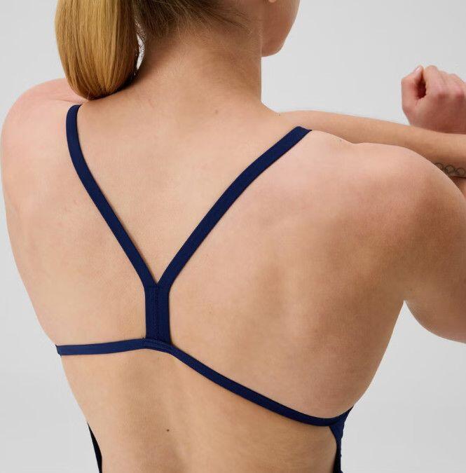 Maillot de bain 1 Pièce Speedo V-Back 2.0 Femme Bleu 3/5