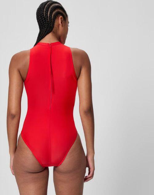 Speedo Hydrasuit damesbadpak, rood 3/5