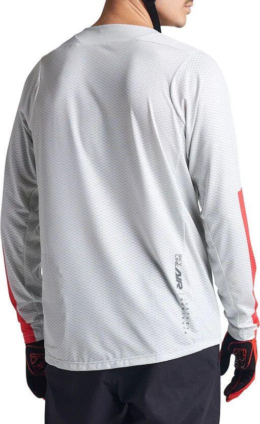 Maillot Manches Longues Troy Lee Designs Skyline Air Aircore Gris 2/6