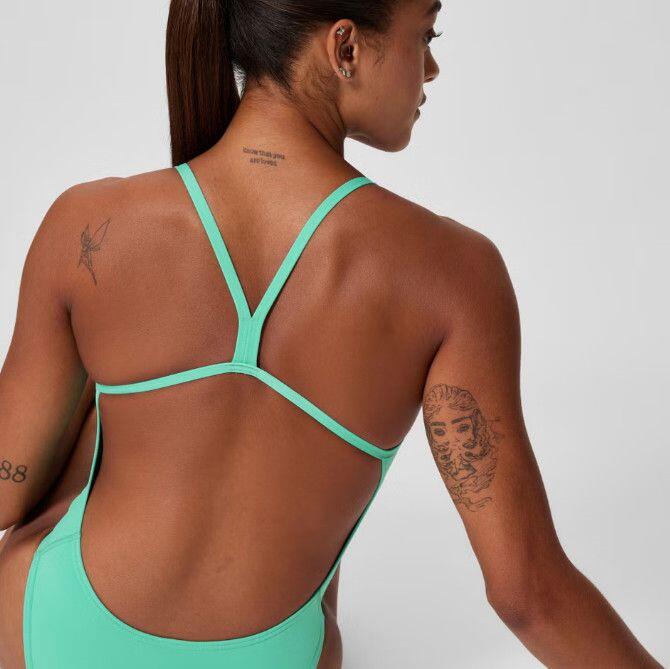 Speedo Club Training V-Back 2.0 turquoise damesbadpak 3/5