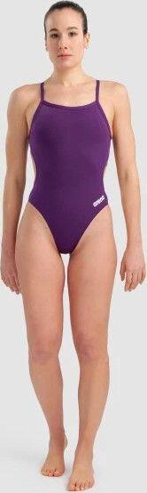 Einteiliger Badeanzug für Damen mit freiem Rücken Challenge Back Violett 3/11
