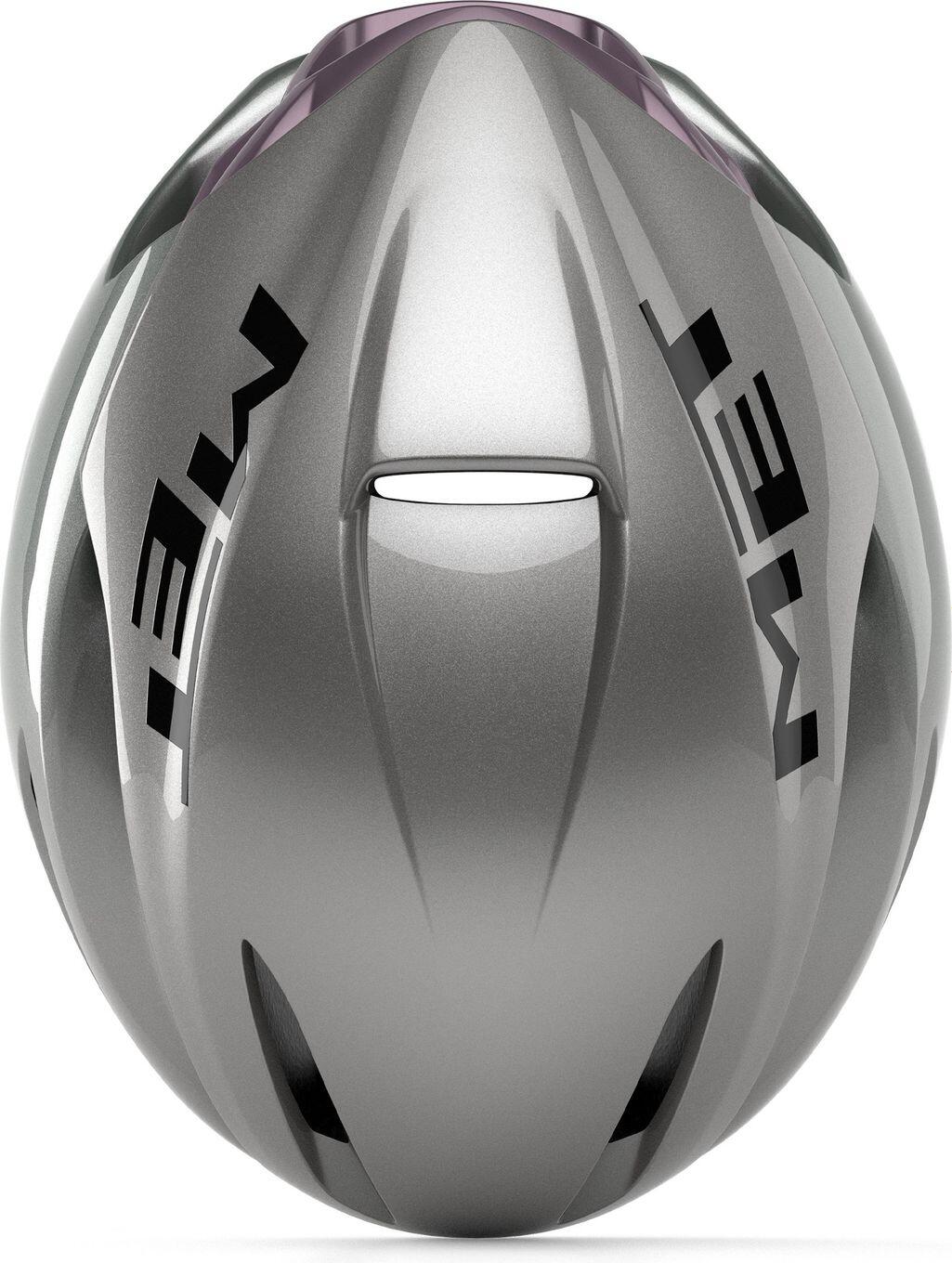 MET Manta Mips Casco da strada Grigio Brillante 4/5