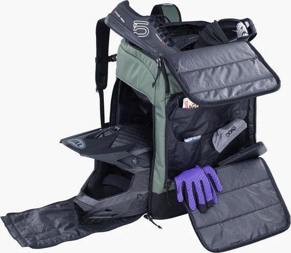 Evoc Gear 60L Rucksack Dunkelgrün 5/7