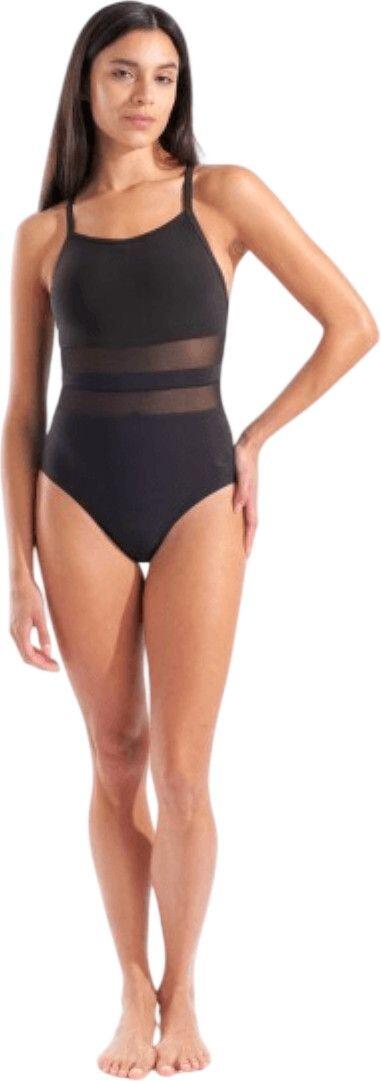 Arena Mesh Equals Badeanzug für Damen, schwarz 5/7