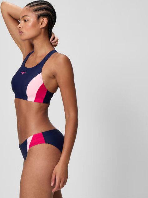 Ensemble Bikini Speedo Colourblock Splice 2.0 Femme Bleu/Rose 4/5