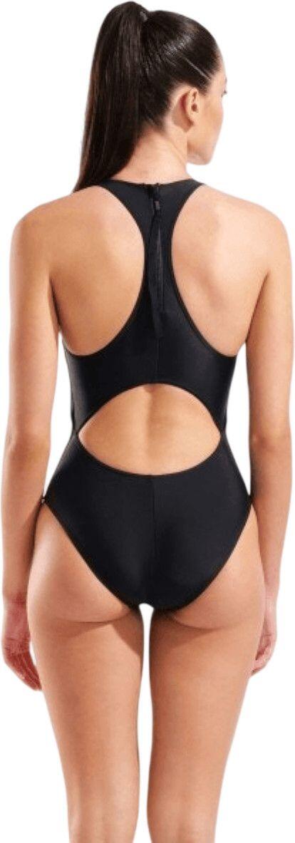 Maillot de Bain Arena Merydian Noir/Vert/Blanc Femme 2/7