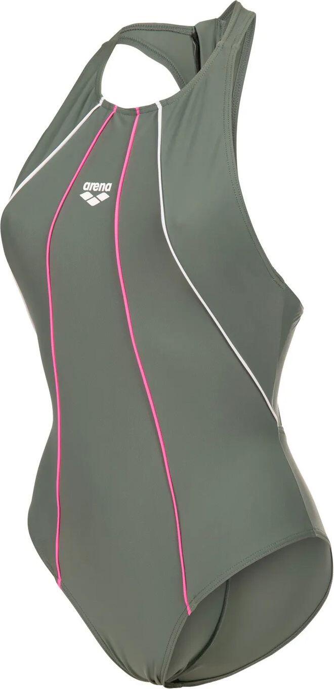 Bañador Arena Merydian verde para mujer 5/5