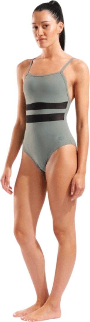Maillot de Bain Arena Mesh Equals Vert Femme 5/7