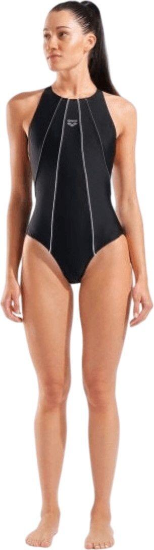 Maillot de Bain Arena Merydian Noir/Vert/Blanc Femme 5/7