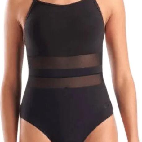 Arena Mesh Equals Black Women's Swimsuit