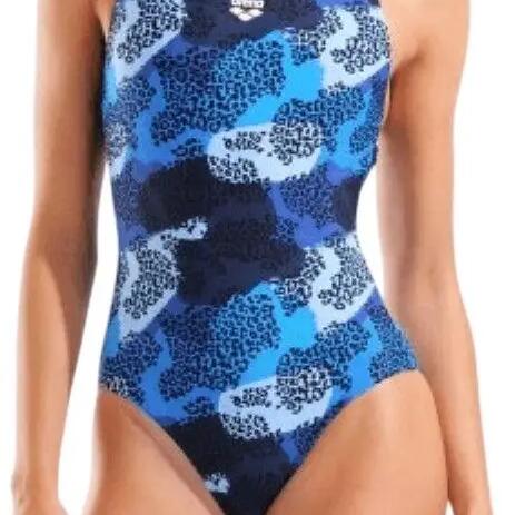 Arena Camo Blue Women's Swimsuit
