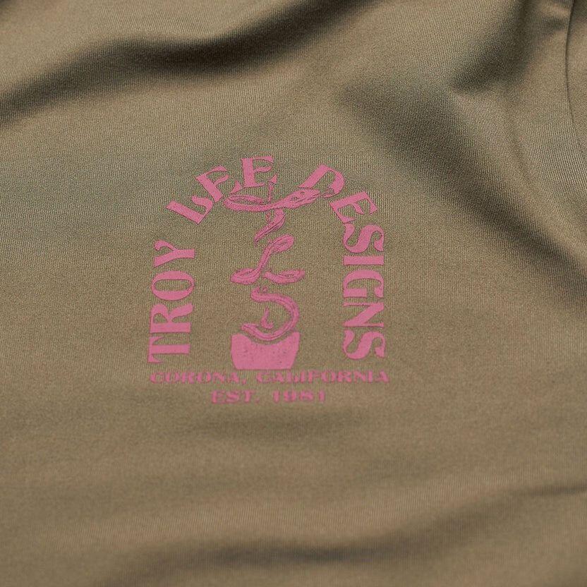 Troy Lee Designs Ruckus Ride Green Long Sleeve T-Shirt 5/7