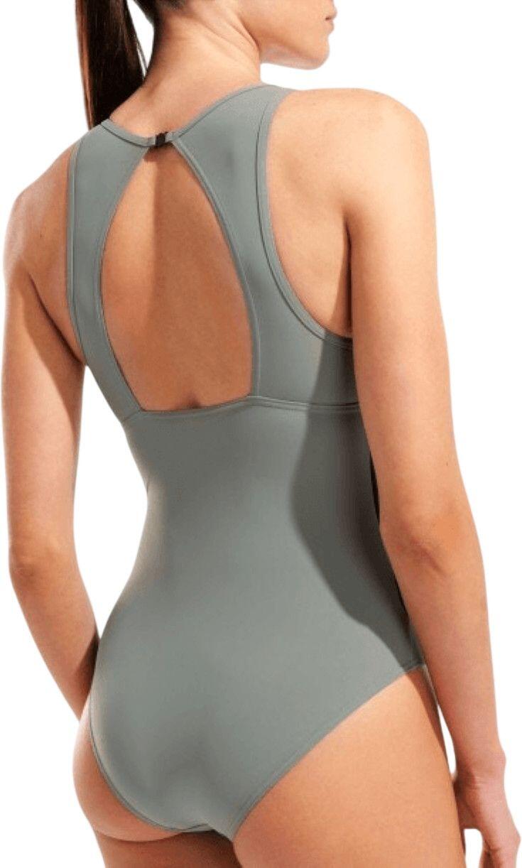 Maillot de Bain Arena Mesh Angle Vert Femme 4/7