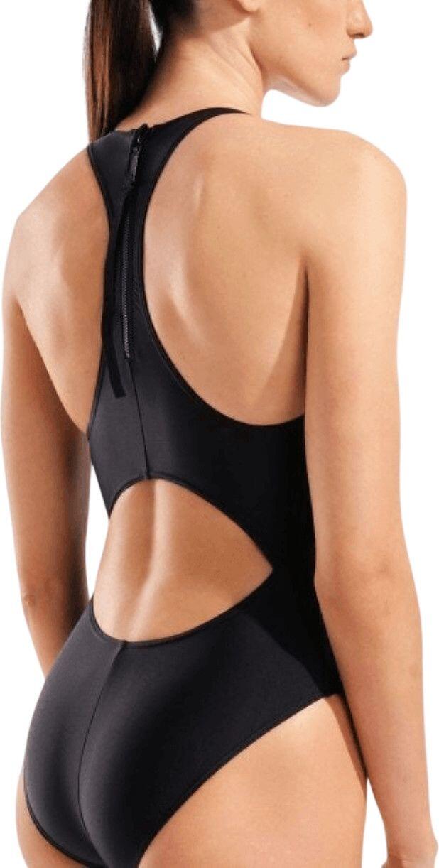 Maillot de Bain Arena Merydian Noir/Vert/Blanc Femme 4/7