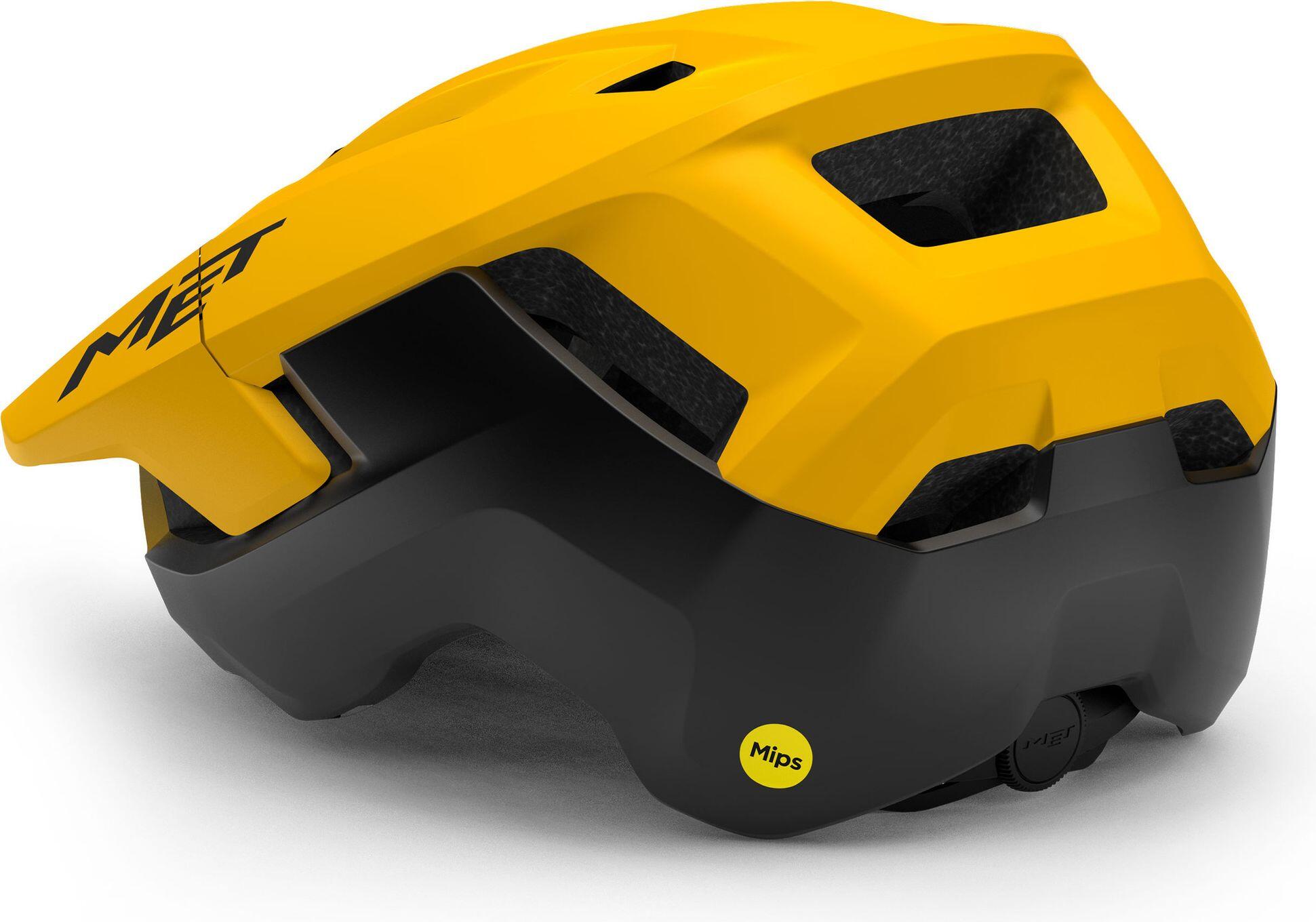 Capacete Met Terrae Mips MTB Amarelo/Preto 4/7
