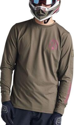 Troy lee designs ruckus ride green long sleeve t-shirt