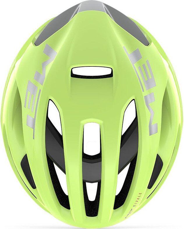 MET Rivale Mips Road Helm Lime Green 4/7