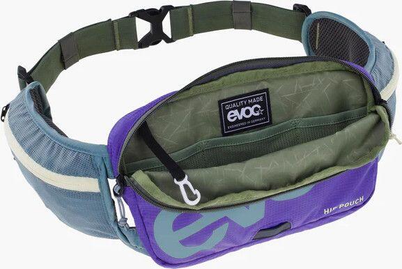 Cinturón Evoc Banana morado y verde oscuro 4/4