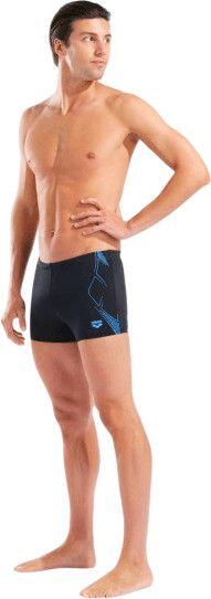 Costume da bagno Arena Graphic Nero/Turchese Uomo 5/5