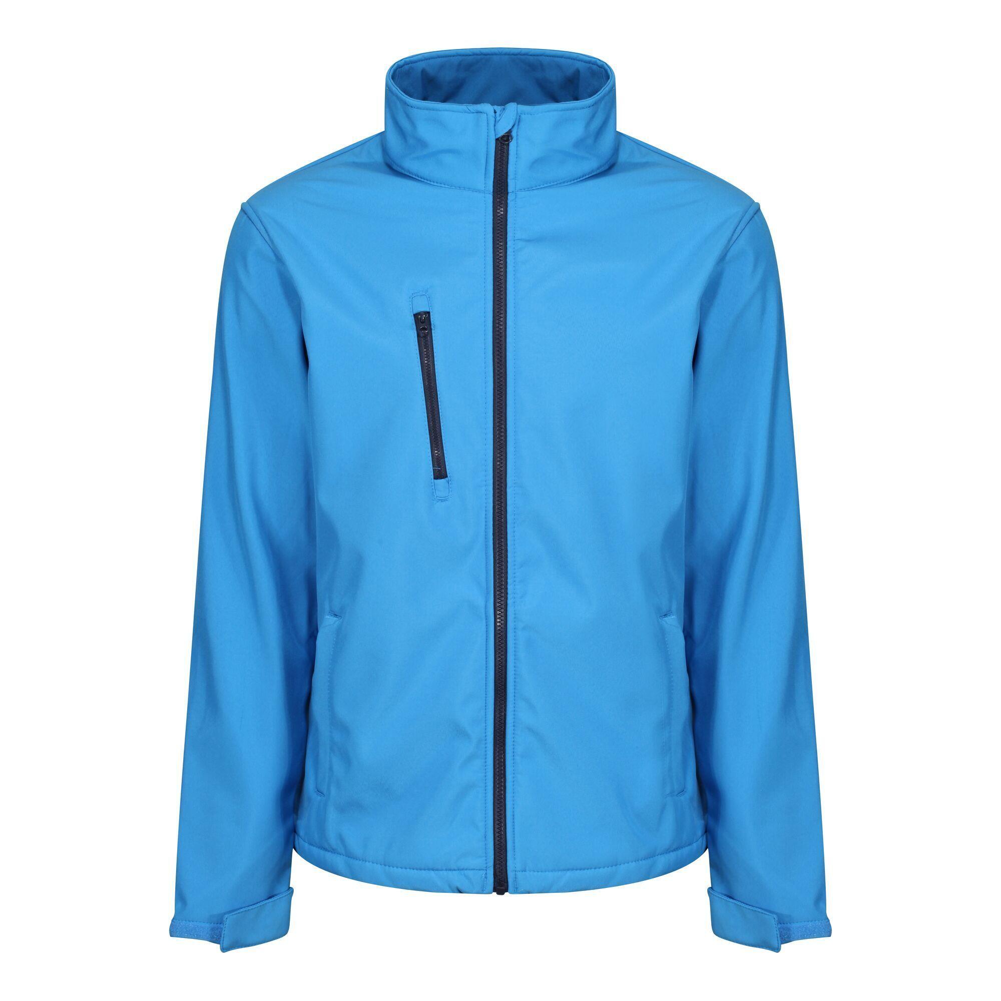 Men's ECO ABLAZE softshell jacket (Blue / Navy)