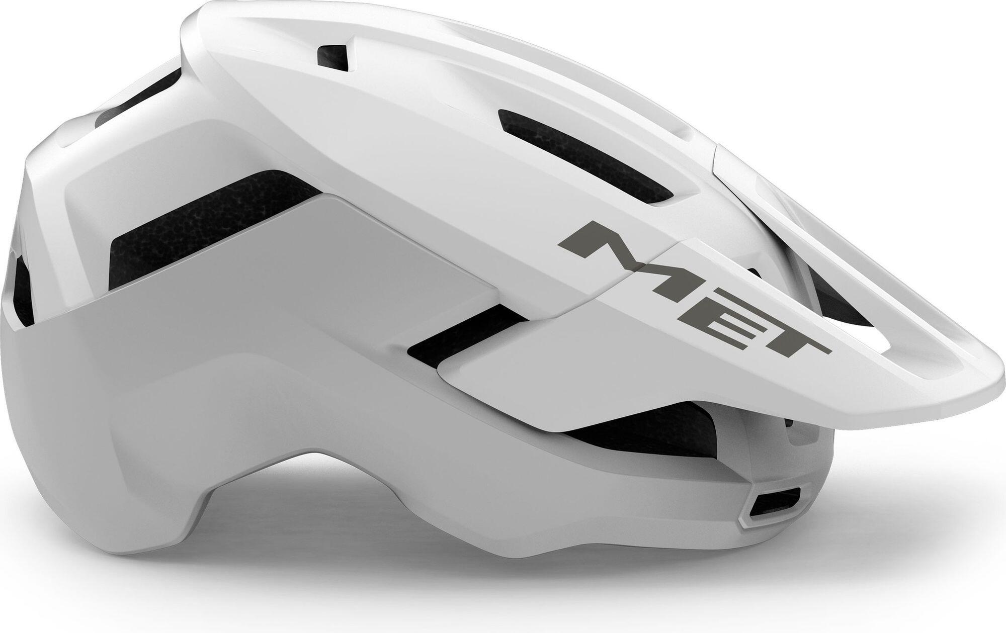 Met Terrae Mips Capacete MTB Branco 3/4