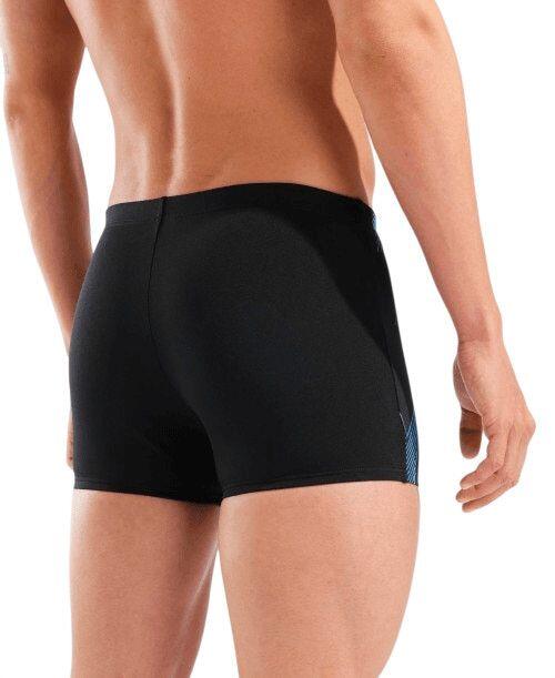Costume da bagno Arena Graphic Nero/Turchese Uomo 4/5