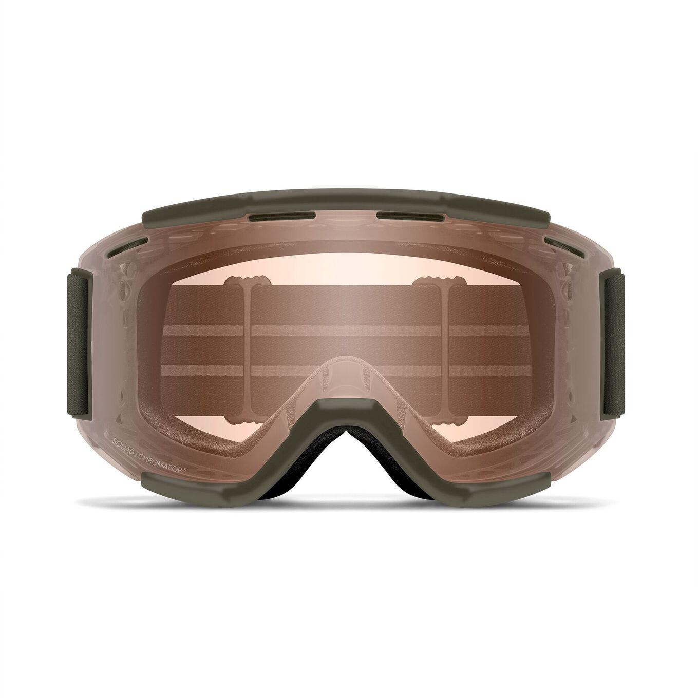 Smith Squad MTB Forest Goggle - Amber Low Light ChromaPop Lens 3/5