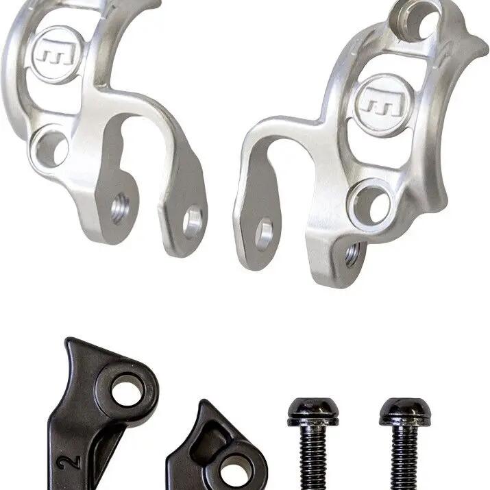 Pair of Magura Shiftmix 1+2 Shimano I-Spec I+II Silver Clamps