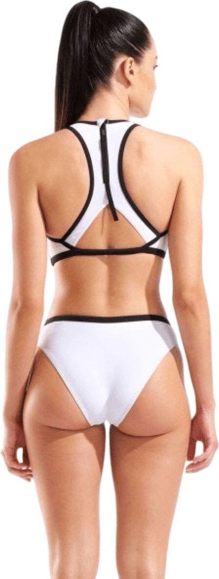 Costume da bagno Arena Y-Line Bianco/Nero Donna 2/5