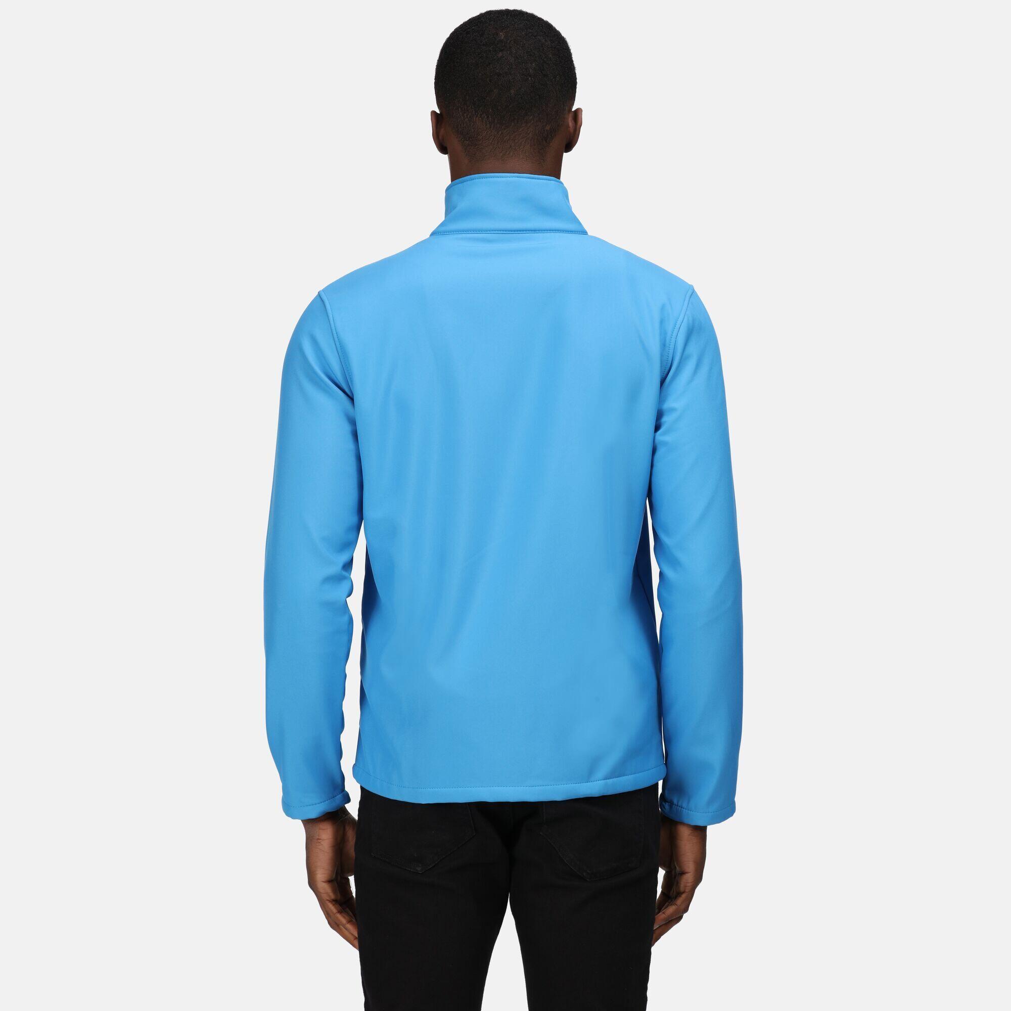 Men's ECO ABLAZE softshell jacket (Blue / Navy)